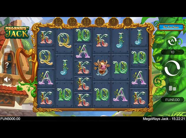  MegaWays Jack mobile slot game screenshot image