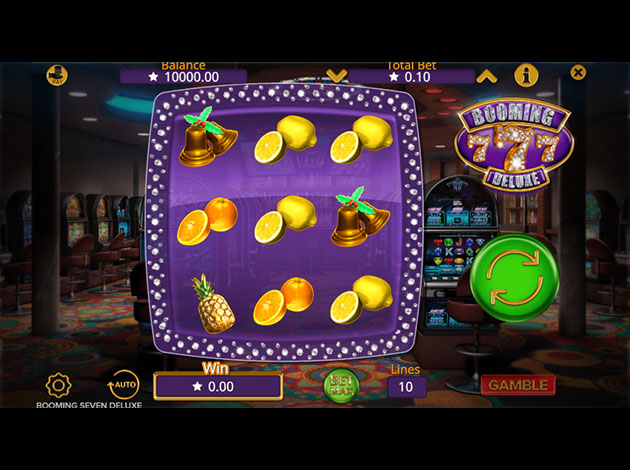 Booming Seven Deluxe mobile slot game