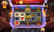 Hot Lucky 7's Slot Game Screenshot Image