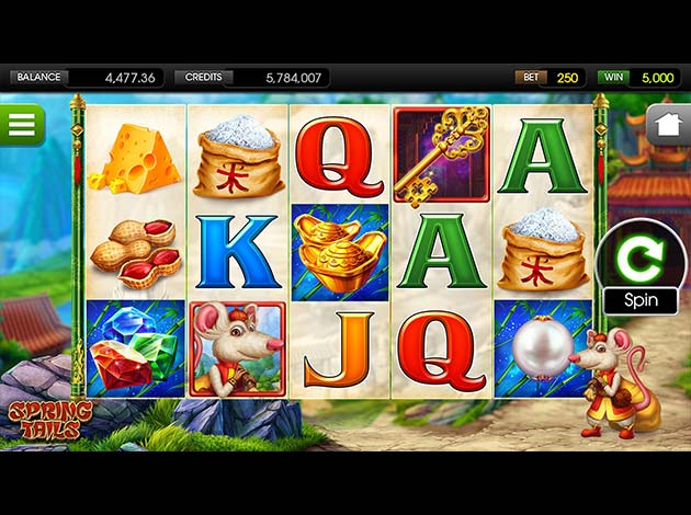 Spring Tails mobile screenshot image