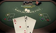 Supreme 777 Jackpots Blackjack Table Game Screenshot Image