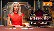 Evolution Lightning Baccarat Live Casino
