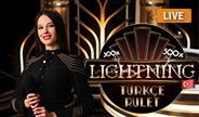 Evolution Turkish Lightning Roulette Live Casino Game Thumbnail Image