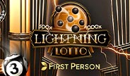 Evolution Gaming First Person Lightning Lotto Live Casino Thumbnail Image