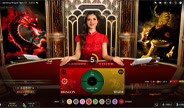 Lightning Dragon Tiger Live Casino Screenshot Image