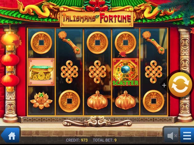 Talismans of Fortune mobile slot game