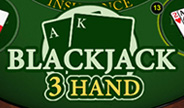 Habanero Blackjack 3 Hand Table Game