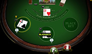 Blackjack Double Exposure 3 Hand Table game screenshot image