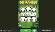 Go Panda Scratch Card Screenshot Image