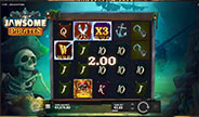 Jawsome Pirates Mobile Slot Game Screenshot Image