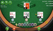 Blackjack Table Game Screenshot Image