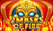 Microgaming 9 Masks Of Fire Slot Game Thumbnail Image