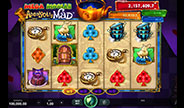 Absolootly Mad: Mega Moolah Slot Game Screenshot Image