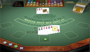 Vegas Single Deck Blackjack Table Game Screenshot Image