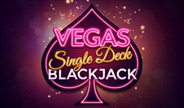 Microgaming Vegas Single Deck Blackjack Table Game Thumbnail Image