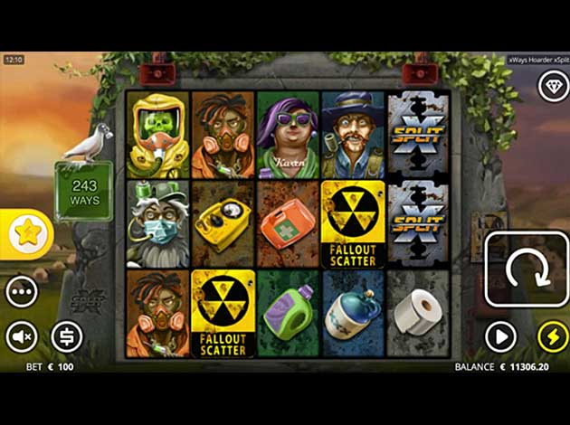  xWays Hoarder xSplit  mobile slot game screenshot image