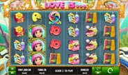 Love is Slot Game Screenshot Image