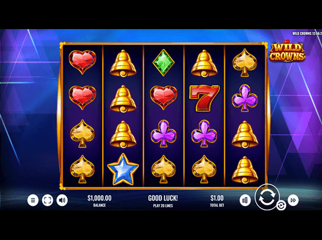 Wild Crowns Mobile Slot Game Screenshot Image