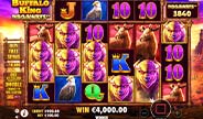  Buffalo King Megaways Slot Game Screenshot Image