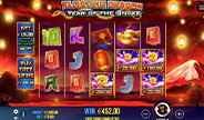 Floating Dragon - Year of the Snake Slot Game Screenshot Image