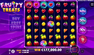 Fruity Treats Slot Game Screenshot Image