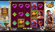 Heroic Spins Slot Game Screenshot Image