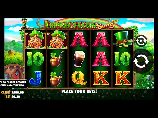 Leprechaun Song mobile slot game screenshot image