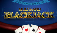 Pragmatic Play Multihand Blackjack Table Game Thumbnail Image