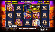 Mustang Gold Slot Game Screenshot Image