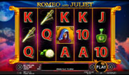Romeo and Juliet slot game screenshot image