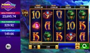 Fire Blaze Classics: Blue Wizard PowerPlay Jackpot Slot Game Screenshot Image