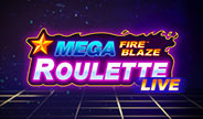 Playtech Mega Fire Blaze: Roulette Table Game Thumbnail Image