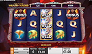 Titan Thunder Wrath of Hades Slot Game Screenshot Image