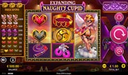 Expanding Naughty Cupid Slot Game Screenshot Image
