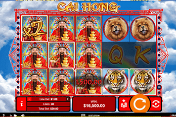 Cai Hong Mobile Slot Game Screenshot Image