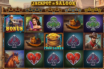 Jackpot Saloon Mobile Slot Game Screenshot Image
