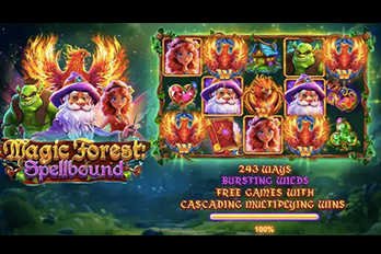 Magic Forest: Spellbound Mobile Slot Game Screenshot Image