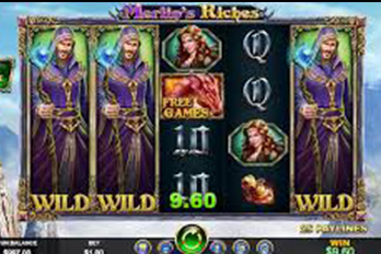 Merlin's Riches Mobile Slot Game Screenshot Image