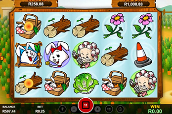 Run Rabbit Run! Mobile Slot Game Screenshot Image