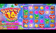 Sweet 16 Blast! Slot Game Screenshot Image