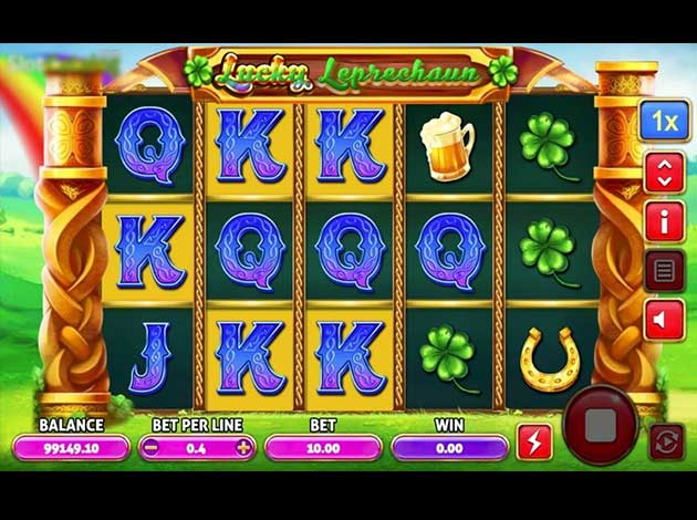  Lucky Leprechaun mobile slot game screenshot image
