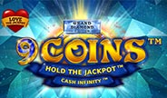 Wazdan 9 Coins: Grand Diamond - Love the Jackpot Slot Game Thumbnail Image