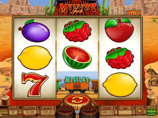  Mystery Jack Deluxe mobile slot game screenshot image