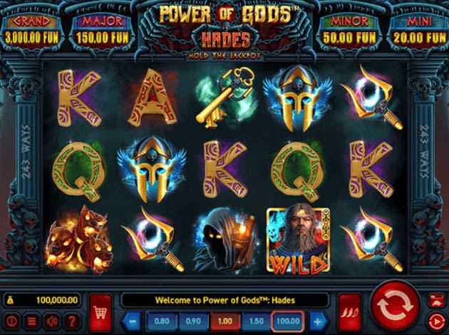  Power of Gods Hades mobile slot game screenshot image